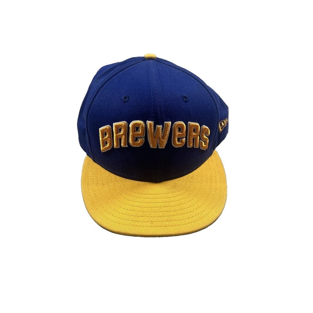 Milwaukee Brewers Baseball Hat Cooperstown Pro Model Cap American Needle 7 1/8